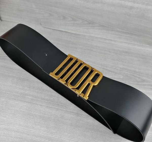 

men's and women's belt 7cm belt leather fashion dr letter ladies fashion brand 1g di0or belt 1g, Blue;gray