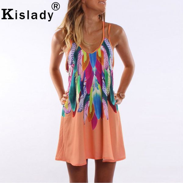 

2019 new spring summer print spaghetti strap women dress plus size sleeveless a-line dresses 5xl multi color casual summer dress, Black;gray