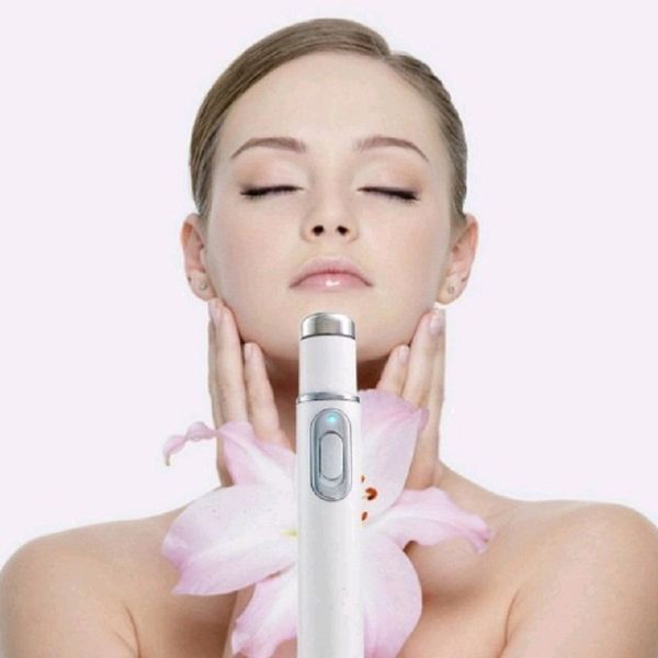 

acne laser pen portable wrinkle removal machine durable soft scar remover device blue light therapy pen facial relax massage
