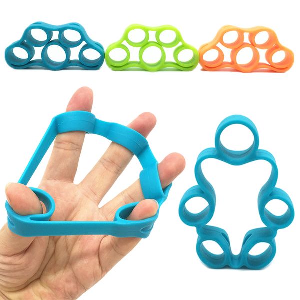 

silicone finger training rally finger resistance belt training device for fitness pull ring handle expander fitness equipment