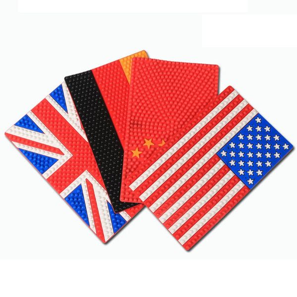 

flag anti-skid pad car multi-function car large size mobile phone anti-skid pad flag multi-function