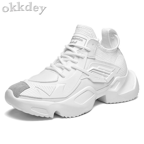

2019 latest fashion men's four seasons running shoes white sneakers with lightweight breathable walking shoes