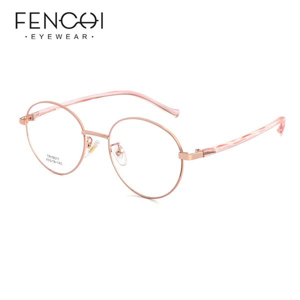 

fenchi tr90 blue light blocking glasses women men rose glod frame anti blue ray glasses gaming computer transparent, White;black