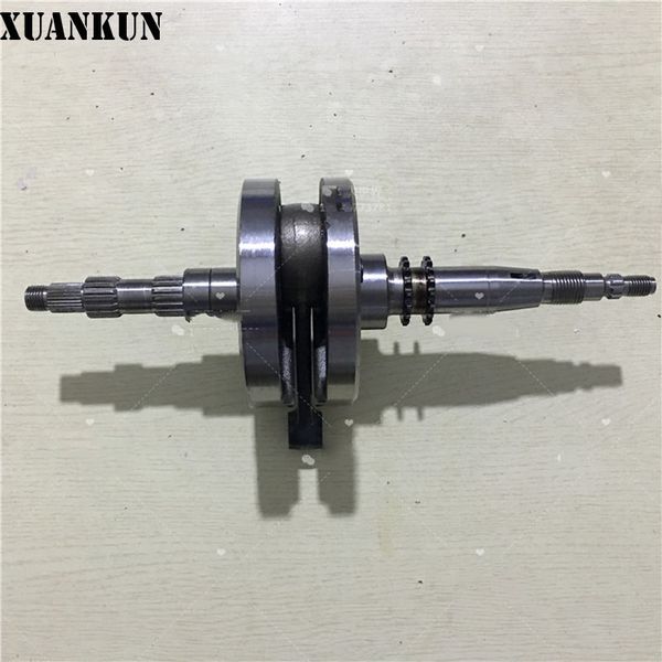 

xuankun motorcycle accessories qs125t-4 qs125t-4b large shaft crank assembly