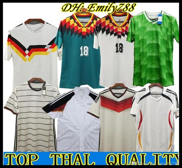 

retro matthÃ¤us ballack soccer jerseys klose podolski futbol klinsmann vintage football camiseta classic shirt kit maillot, Black;yellow