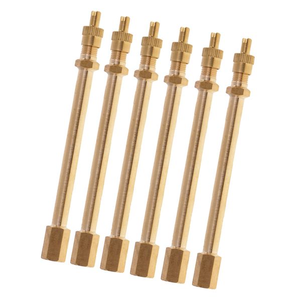 

6 packs tyre tire air valve extension stem extender for car truck rv 4