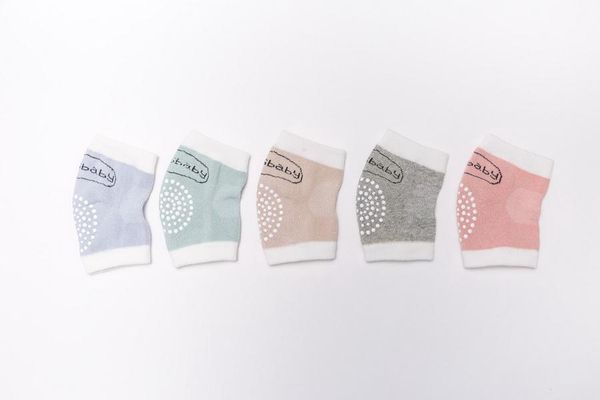 

200pair младенец наколенники младенец толстых сетки дышащего гетры хлопок новорожденный kneepad покрытие колено подушка, Blue