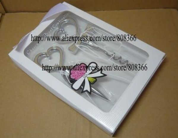 Wholesale Wedding Souvenirs Cheers To A Great Combination Wine Set