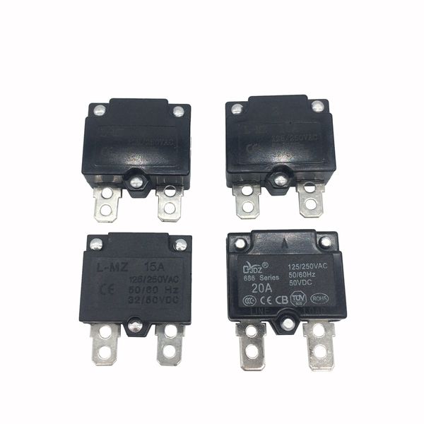 

children's electric vehicle battery automatic reset relay fuse short current overload protector kid's electric car acces281q