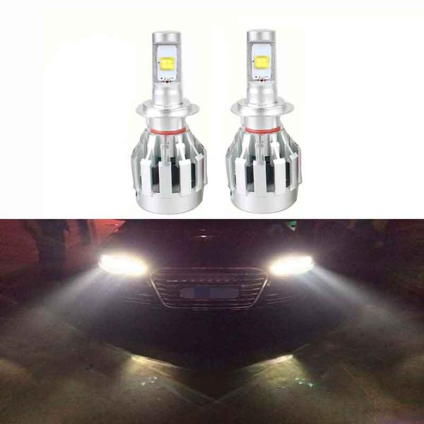 

2pcs h7 60w car led headlight bulbs auto headlamp 12v 24v