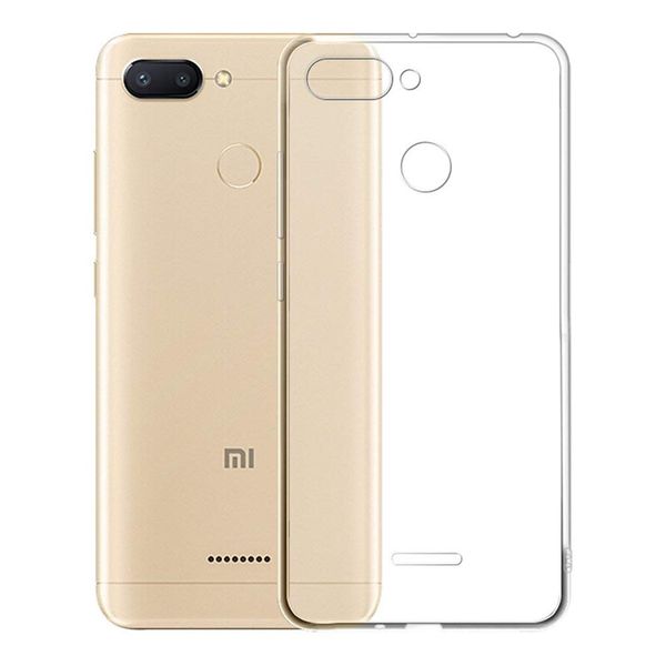 

прозрачный мягкий чехол тпу чехол для xiaomi redmi 6
