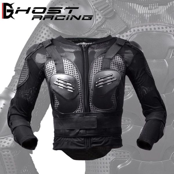 

ghost racing motorcycle jacket men full body armor motocross racing moto jacket riding motorbike chest back shoulder protection