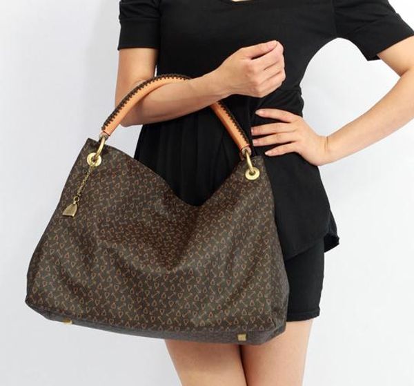 

Fa hion real leather women hobo bag m40249 n41174 lady artt y handbag de igner houlder bag co metic bag