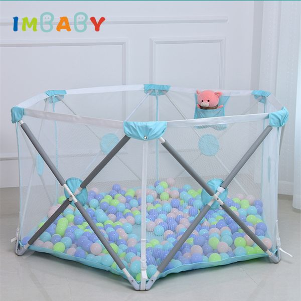 

imbaby not installation baby playpen fence safety barrier for 0-6y kids children playpen newborns game tent for infants