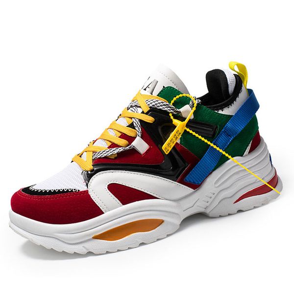 colorful abo fashion sneakers