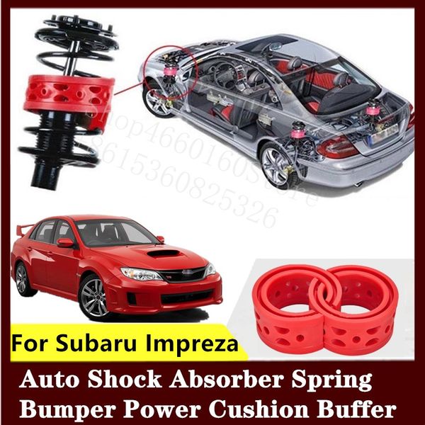 

for subaru impreza 2pcs high-quality front or rear car shock absorber spring bumper power auto-buffer car cushion urethane