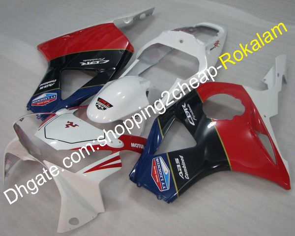 

for honda fairings cbr900rr 954 2002 2003 cbr900 cbr 900 rr 02 03 red black white deep blue bodywork fairing set (injection molding)