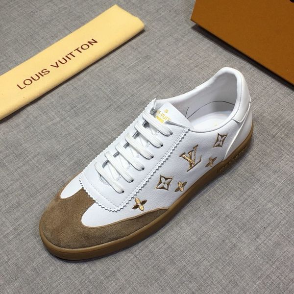 

fast delivery high-end luxury men's casual sports shoes fashion design brand platform men's shoes vintage pattern size: 38-44 mjyf, Black