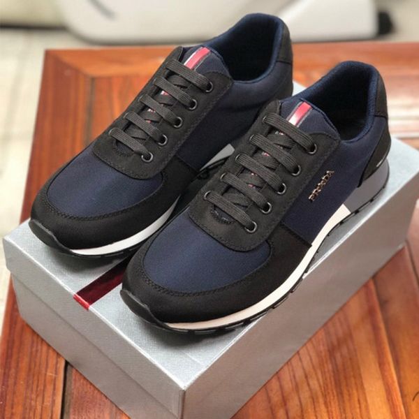 

2020 new mens luxu design platform casual shoes sports sneakers speed trainers walking shoe size 39-44, Black