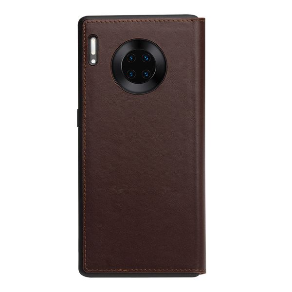 

genuine leather flip case for huawei mate 30 business style phone cover