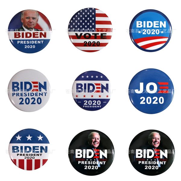 

10 1 pcs diamond biden badge embroidery patches for clothing iron on transfer applique patches for garment jacket diy sew on embroidery b #9, Silver
