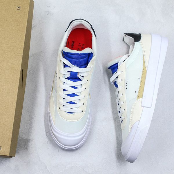 

verstion drop-type lx n354 swooshing casual shoe men women skateboard sneakers real leather white chaussure fashion designer with box