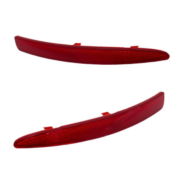

1z0945105a 743363 red abs left & right rear bumper reflector parts 743364