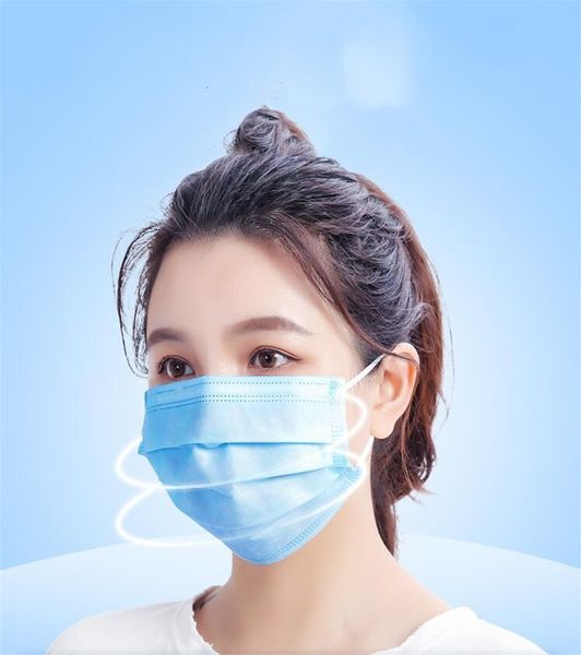 

dhl ship in stock 50 1pcs face thick 3 layer masks supplier home use comfortable in stock fast mouth mask shipping gb0n