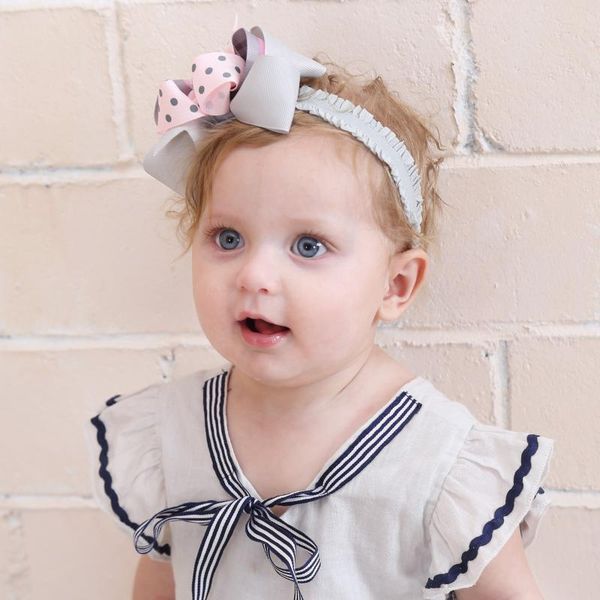 

hair band gumki do wlosow faixa de cabelo ties hair accessories for baby girl cute bow wholesale felpas para el pelo mujer new, Slivery;white
