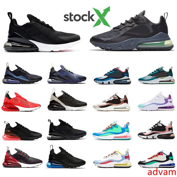 

stock x react mens running shoes bred triple black white just sea green bauhaus script s reacts men women sports designer sneakers
