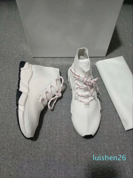 

luxury sock speed trainers stretch textured knit black casual shoe speed trainer sneakers speed trainer sock race runners wholesale l26