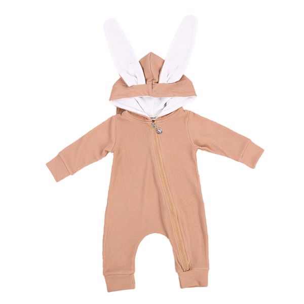 

pudcoco newborn baby boys girls romper kid rabbit ear hooded romper jumpsuit clothes outfits