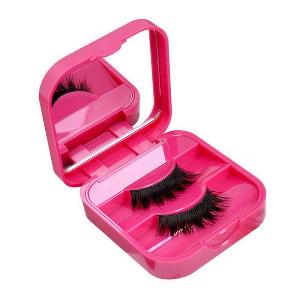 

false eyelashes box abs plastic embossed craft eyelash storage container sswell
