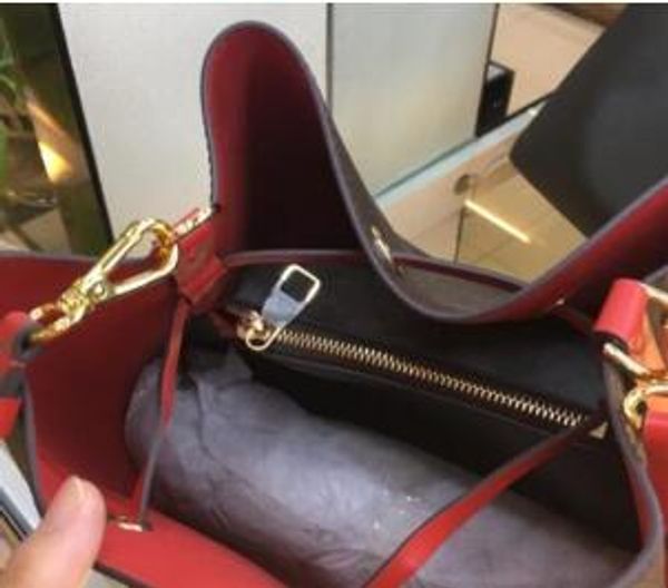 

quality 2022 leather women shoulder bag tote flower checked damier fashion classic 5 color messenger bag