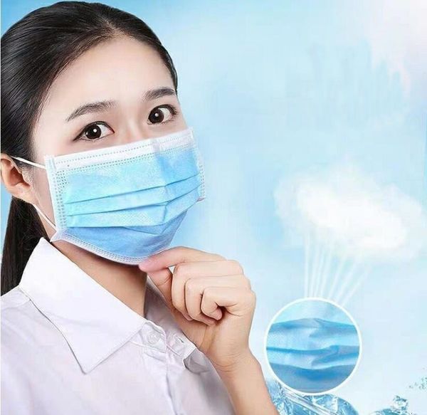 

dhl ship mascherina withrtified 3 ply thick face masks fast delivery43277 dust mask n05 o3p8