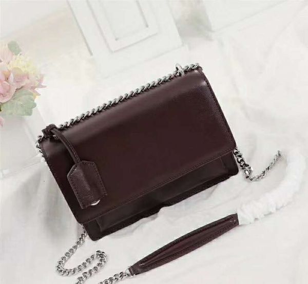 

fashion 22cm ladies bag leather womens handbag brand lady bag real genuine leather shoulder bag totes