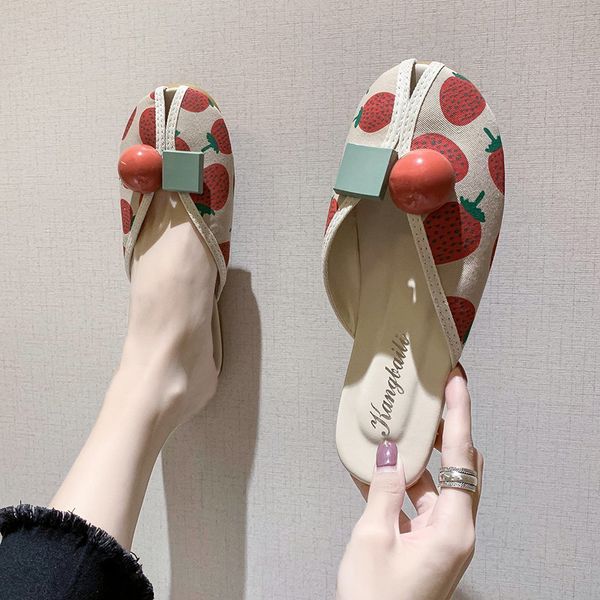 

slippers casual shoes slides loafers slipers women cover toe flat summer soft 2020 rome cotton fabric pu fashion basic, Black