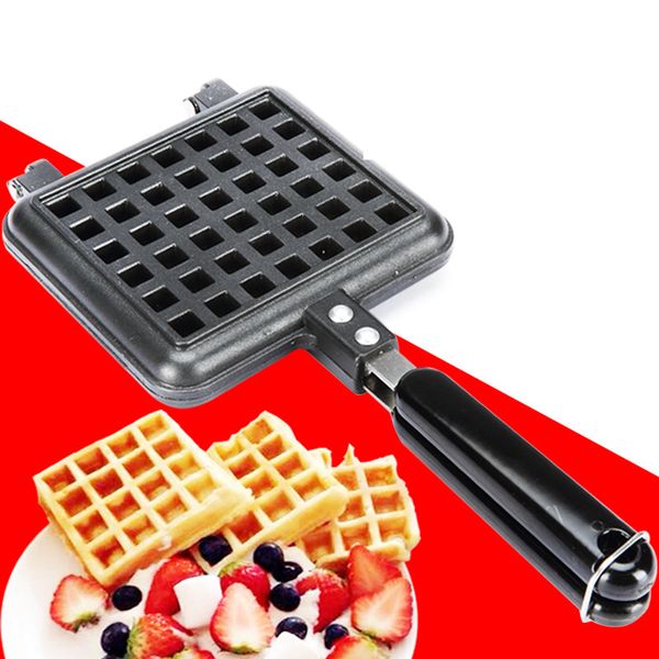 

aluminum alloy waffle mould non-stick cookie cake mold waffles pans diy muffins mould