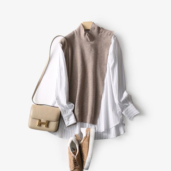 

2019 autumn new arrival casual style women office lady shirt hmr19148oct2, White