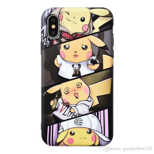 

мягкий тонкого мультфильм прекрасных моды милых творческий тп ударопрочного телефон чехол для iphone 11 / x / xs max / xr / 8/7/6 плюса