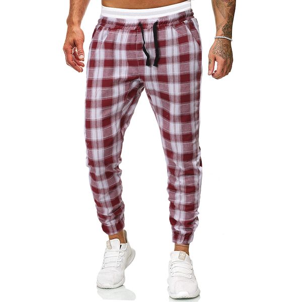 

olome men's casual pants joggers solid multi-pocket drawstring pants men cotton slim fit sweatpants 2019 autumn trousers m- 2xl, Black