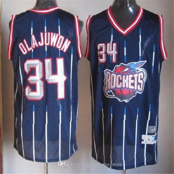 

custom men s houston rockets 25 robert horry 34 hakeem olajuwon white throwback basketball editionnbajersey, Black;red