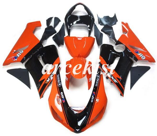 

4 подарки новые abs мотоцикл полный комплект обтекатели подходит для kawasaki ninja zx6r zx6r 2005 2006 6r 05 06 набор тела холодный черный