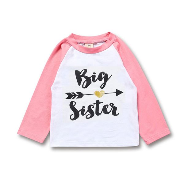 

girls color wreath print autumn long-sleeved t-shirt child wear flower letter printing pattern cotton round neck moisture wicking 11, Blue
