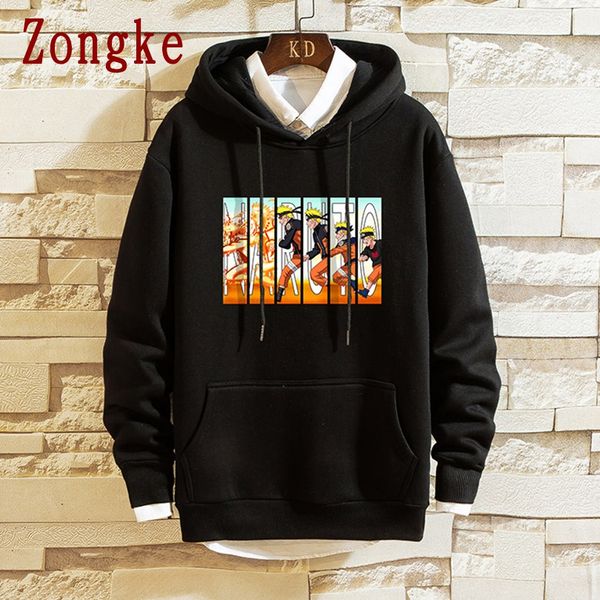 

zongke naruto hoodie men japanese streetwear black mens hoodies hip hop sweatshirt men hoodies sweatshirts xxxl 2019 autumn new