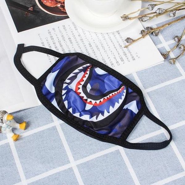 

1 шт милый аниме мультфильм рот муфель лицо мультфильм счастливая маска унисекс стиль велоспорт крышка антипылевые хлопчатобумажные защитные, Black;white