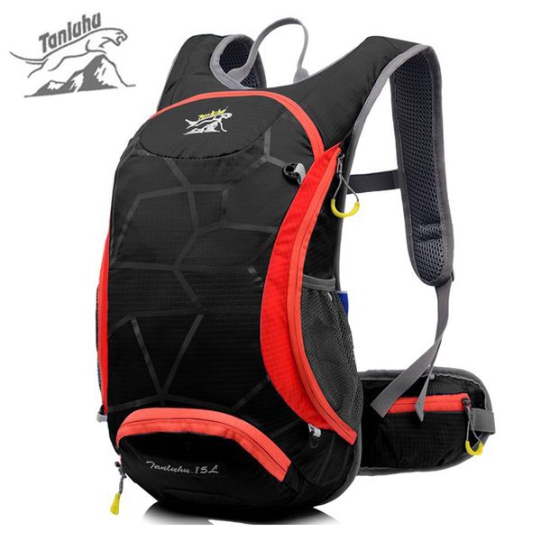 

tanluhu brand 15l outdoor sports bicycle backpack women men 2l water bag waterproof mountain bike rucksack running bags xa565yl
