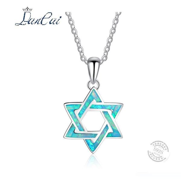 

ожерелье lancai 925 серебряное ожерелье individual шесть аун star blue fire opal подвеска для женщин подлинная fine jewelry подарок, Silver