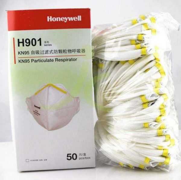

honeywell kn95 n95 mask anti-dust respirator ffp2 n95 mask with retail package household protective products 50pcs=1pack dhl ship