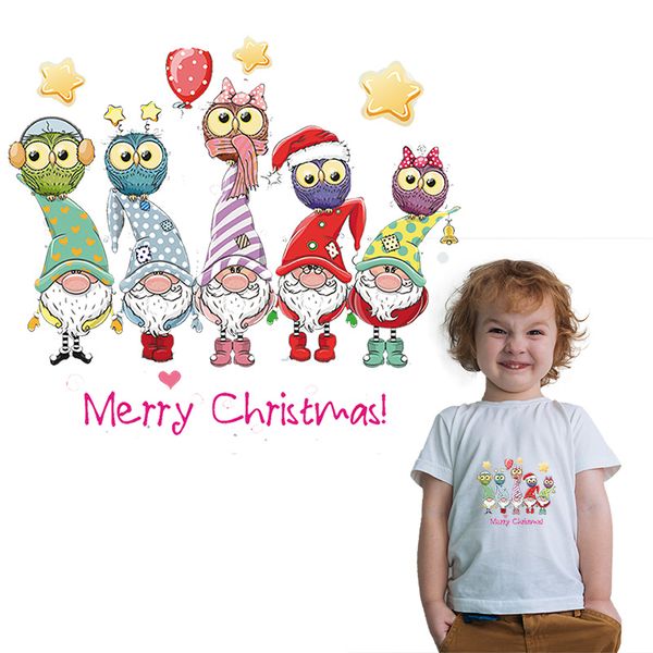 

christmas clothing badges patches washable iron on heat transfer clothes diy accessory fashion stickers iron on patch coat jeans